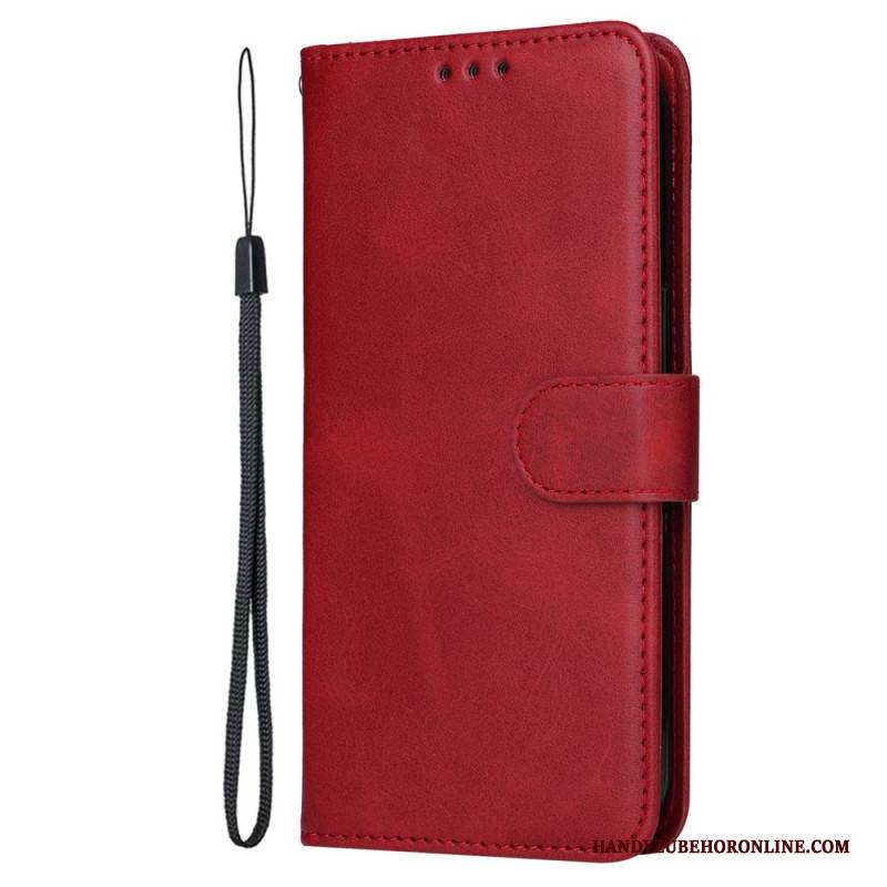 Lederhüllen Oppo Find X8 Handyhülle Riemen Aus Kunstleder