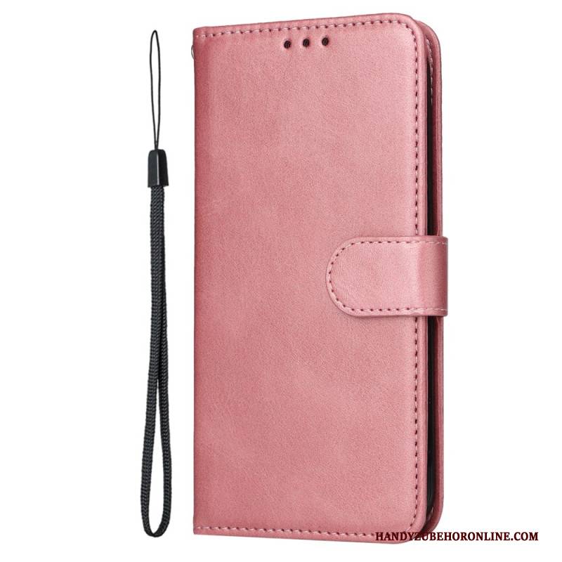 Lederhüllen Oppo Find X8 Handyhülle Riemen Aus Kunstleder