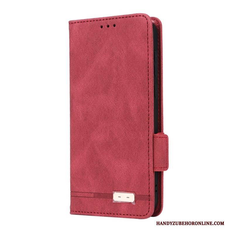 Lederhüllen Oppo Find X8 Handyhülle Vintage-wildlederoptik