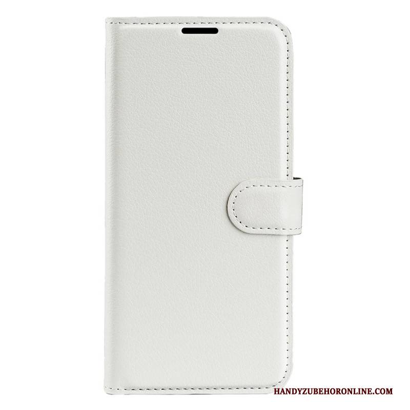 Lederhüllen Oppo Find X8 Pro Handyhülle Klassisches Litschi-kunstleder