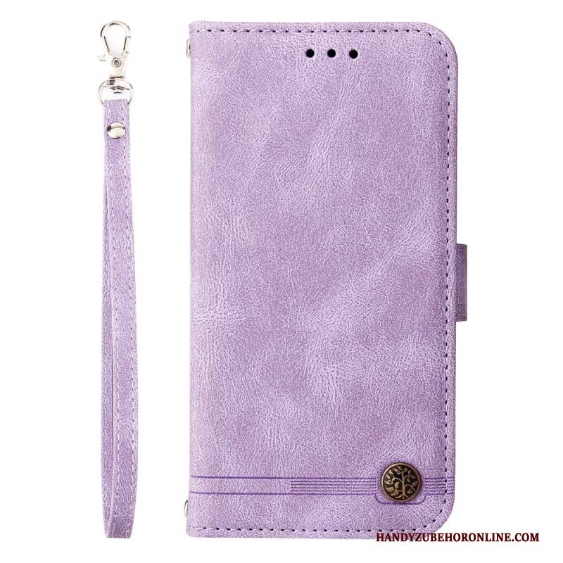 Lederhüllen Oppo Find X8 Pro Klassischer Vintage-riemen