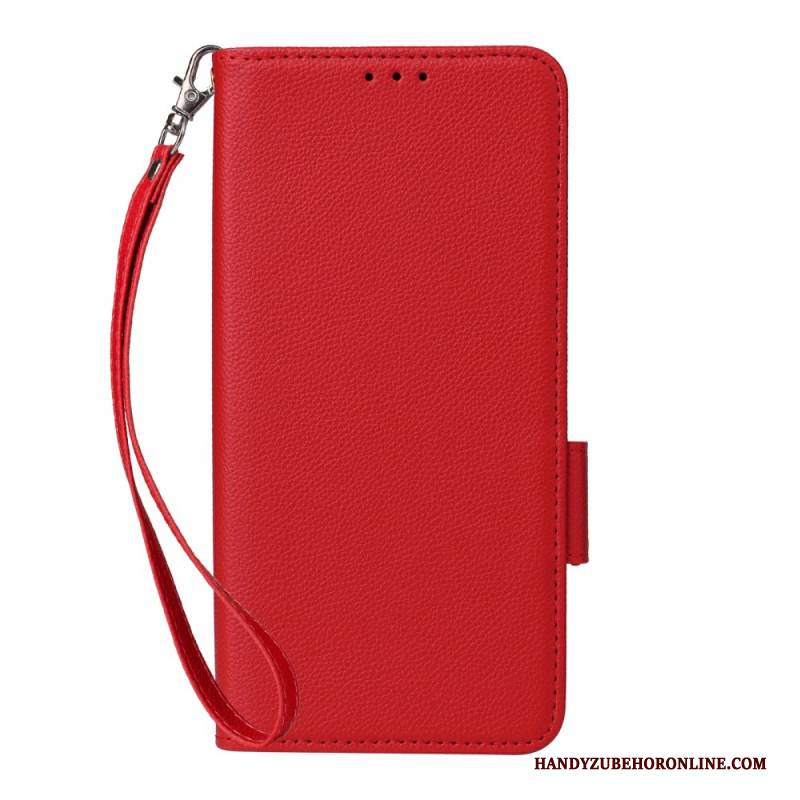 Lederhüllen Oppo Find X8 Pro Litschi-riemen Textur