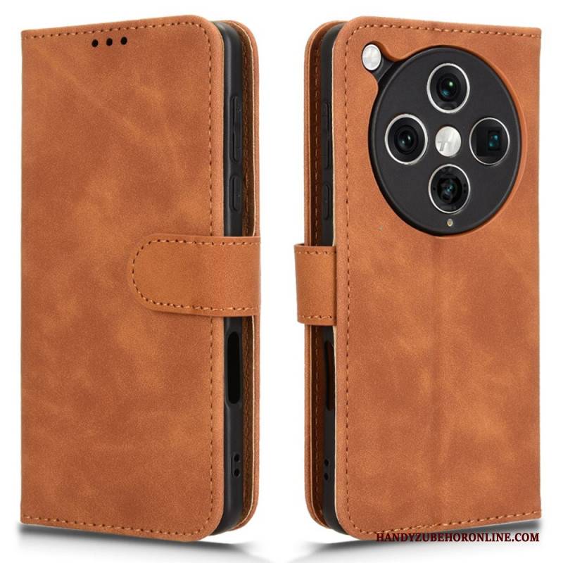 Lederhüllen Oppo Find X8 Pro Wildlederoptik