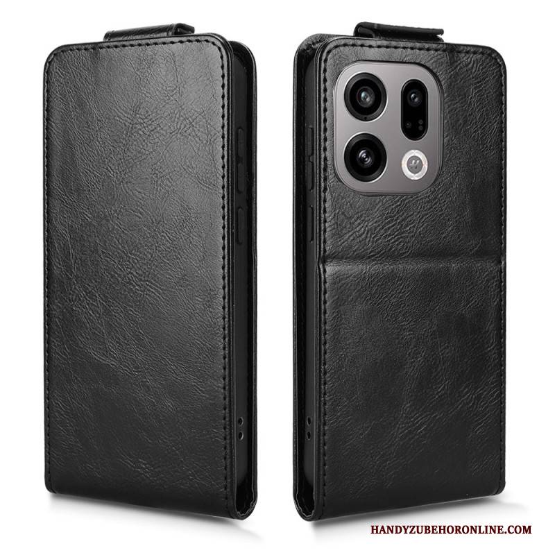 Lederhüllen Oppo Find X9 5g Handyhülle Vertikale Klappe