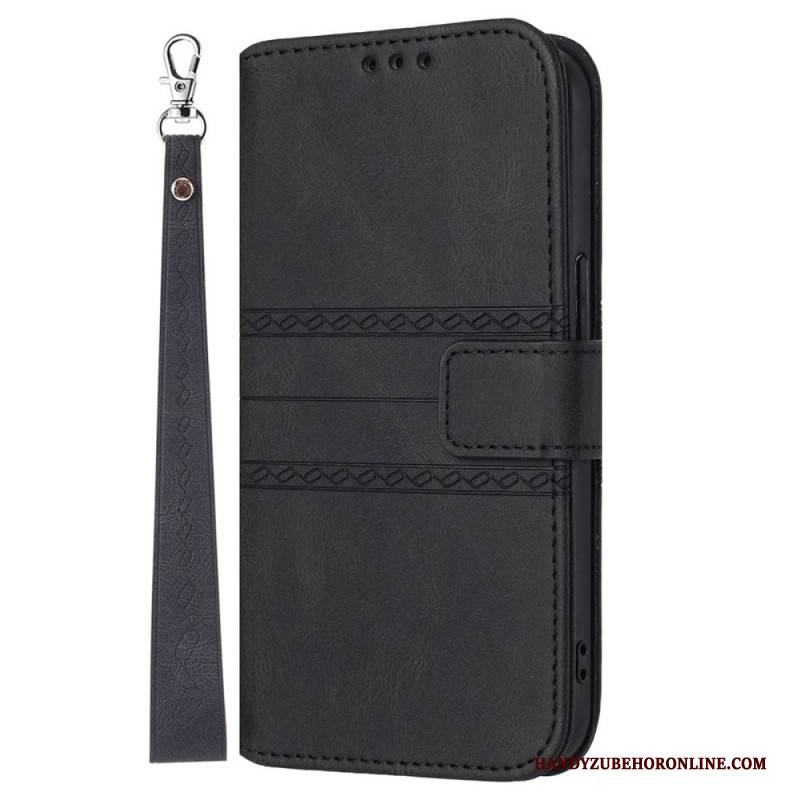 Lederhüllen Oppo Reno 13 5g Doppelfries Mit Riemen