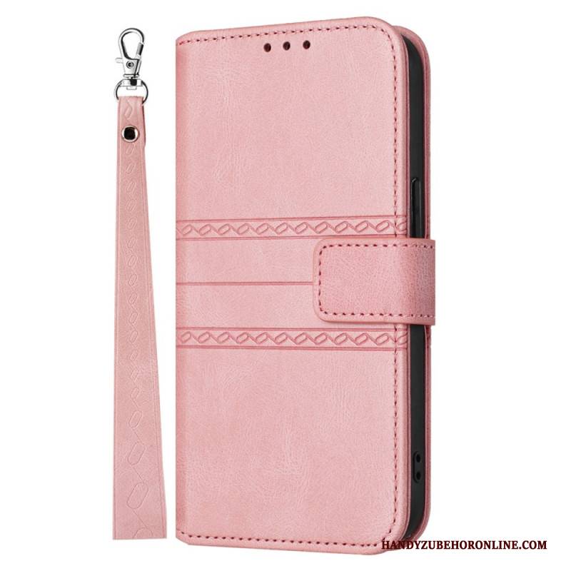 Lederhüllen Oppo Reno 13 5g Doppelfries Mit Riemen