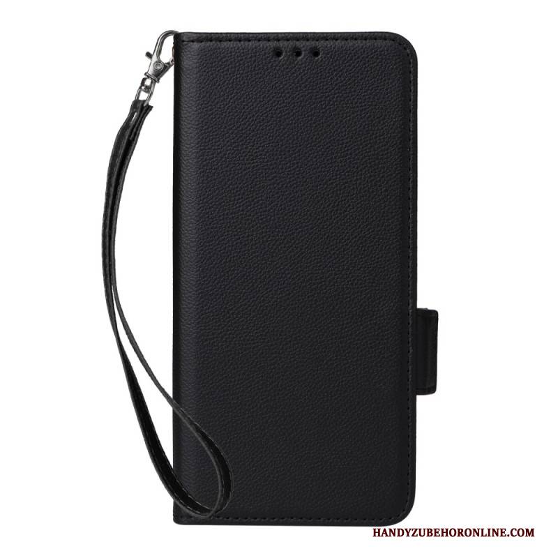 Lederhüllen Oppo Reno 13 5g Handyhülle Armband Aus Kunstleder In Litschi-optik