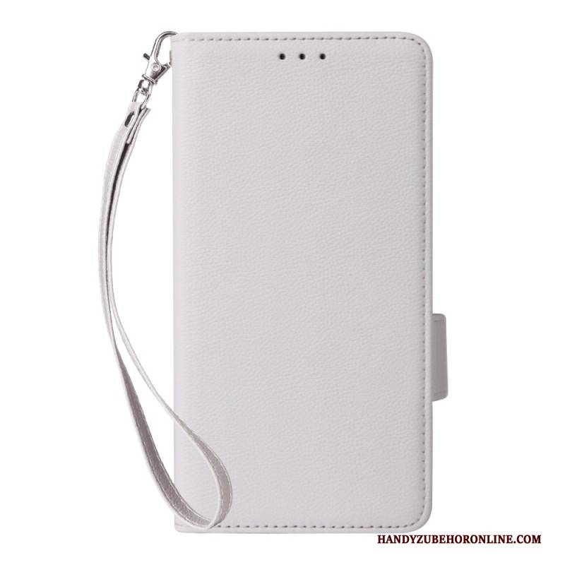 Lederhüllen Oppo Reno 13 5g Handyhülle Armband Aus Kunstleder In Litschi-optik