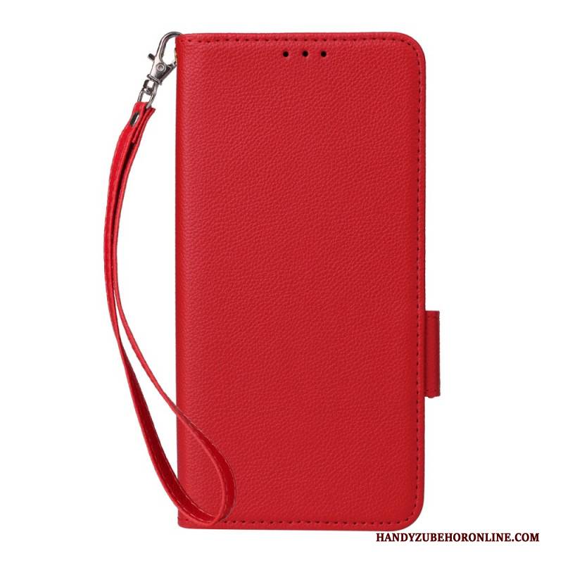 Lederhüllen Oppo Reno 13 5g Handyhülle Armband Aus Kunstleder In Litschi-optik