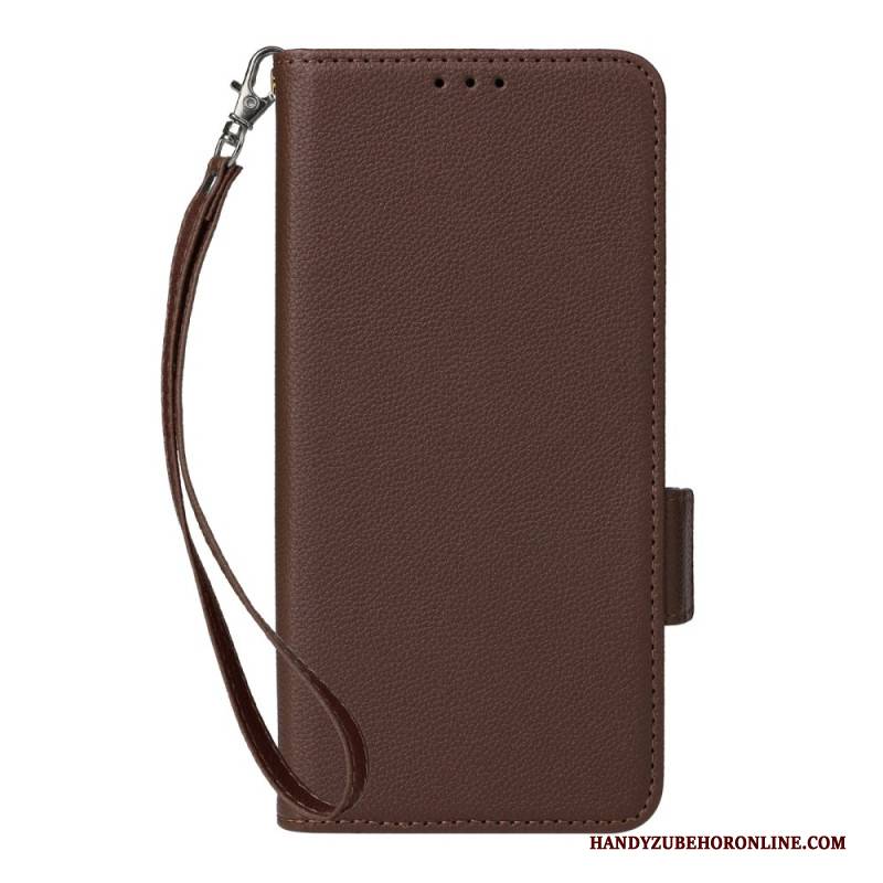 Lederhüllen Oppo Reno 13 5g Handyhülle Armband Aus Kunstleder In Litschi-optik