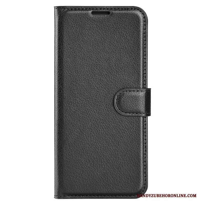 Lederhüllen Oppo Reno 13 Pro 5g Klassisches Litschi-kunstleder