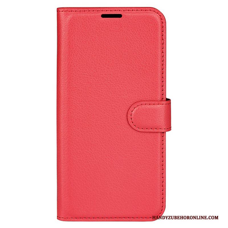 Lederhüllen Oppo Reno 13 Pro 5g Klassisches Litschi-kunstleder