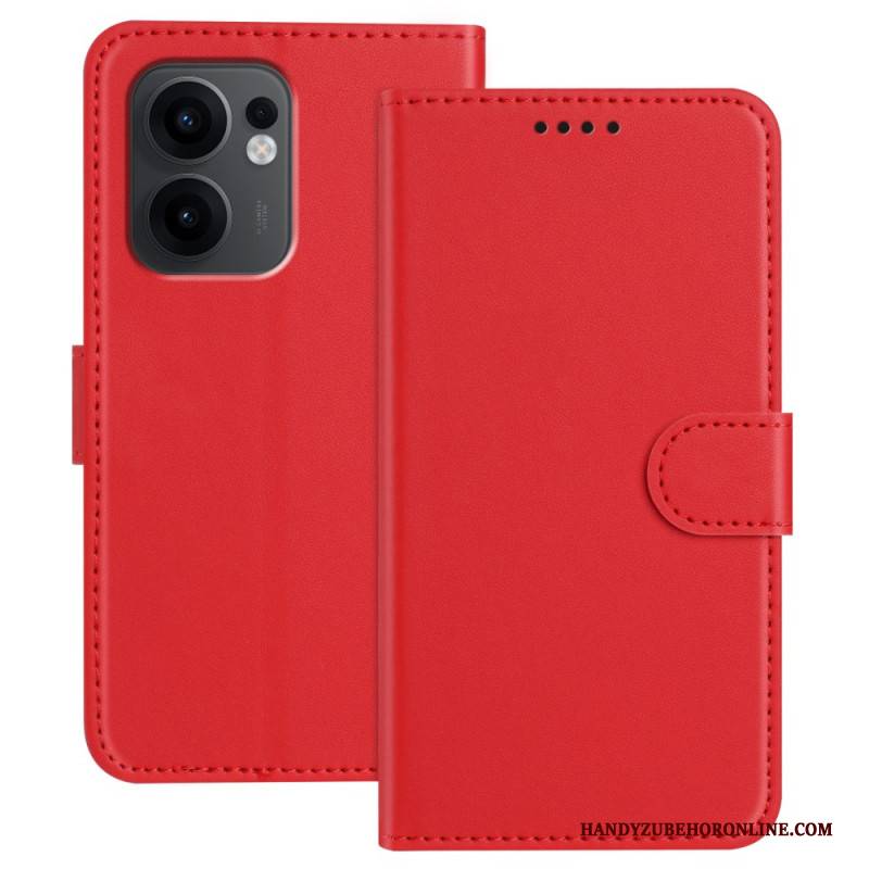 Lederhüllen Oppo Reno 13f 4g / 5g / 13 Fs 5g Handyhülle Monochrom