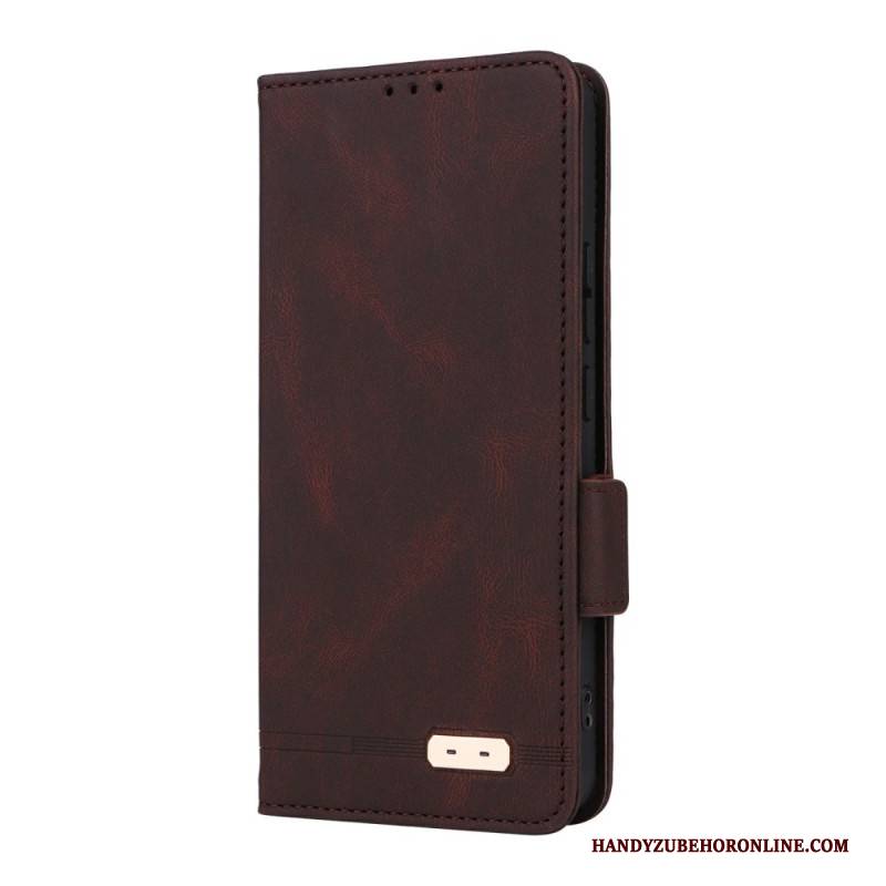 Lederhüllen Oppo Reno 13f 4g / 5g / 13 Fs 5g Handyhülle Retro-design