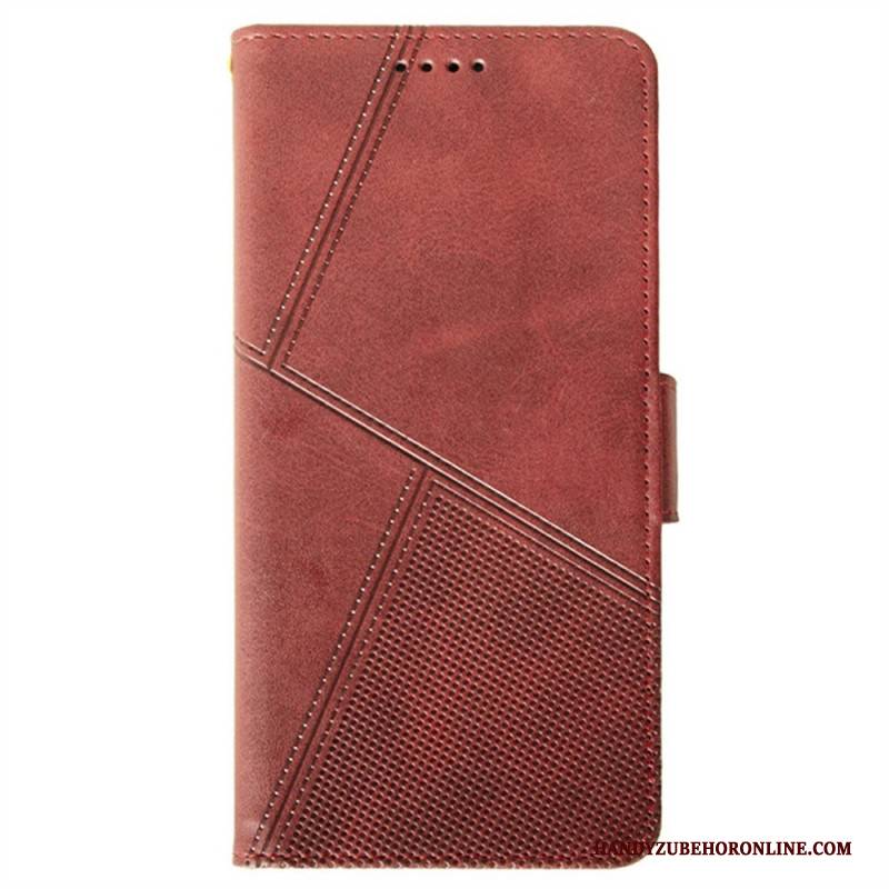 Lederhüllen Oppo Reno 13f 4g / 5g / 13 Fs 5g Idewei Streifen