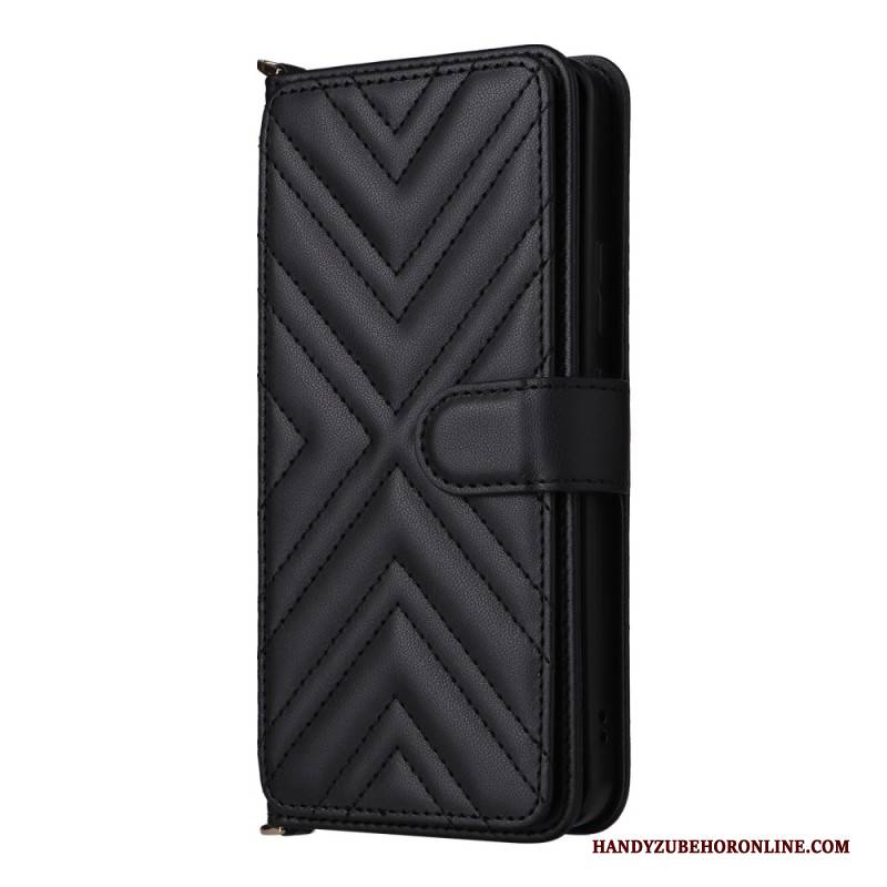 Lederhüllen Oppo Reno 13f 4g / 5g / 13 Fs 5g Premium-retro-schultertasche Mit Lanyard