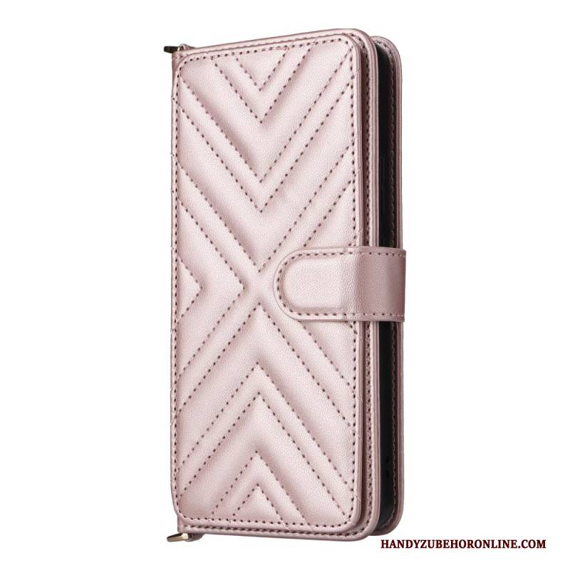 Lederhüllen Oppo Reno 13f 4g / 5g / 13 Fs 5g Premium-retro-schultertasche Mit Lanyard