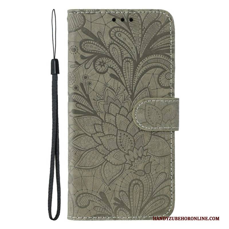 Lederhüllen Oppo Reno 14 5g Handyhülle Mandala Aus Spitze