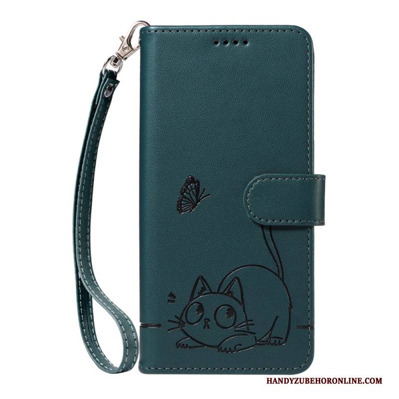 Lederhüllen Oppo Reno 14 5g Katze