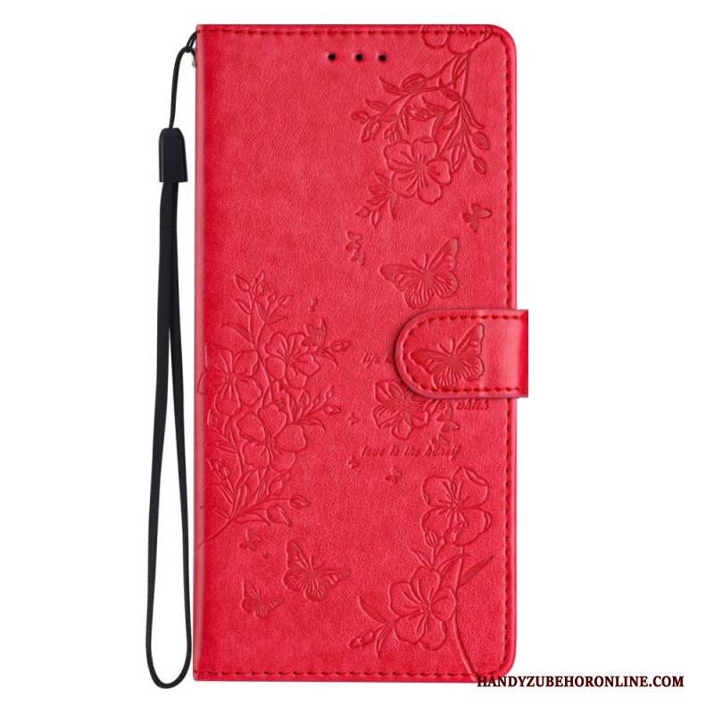 Lederhüllen Oppo Reno 14 Pro 5g Blumenmuster