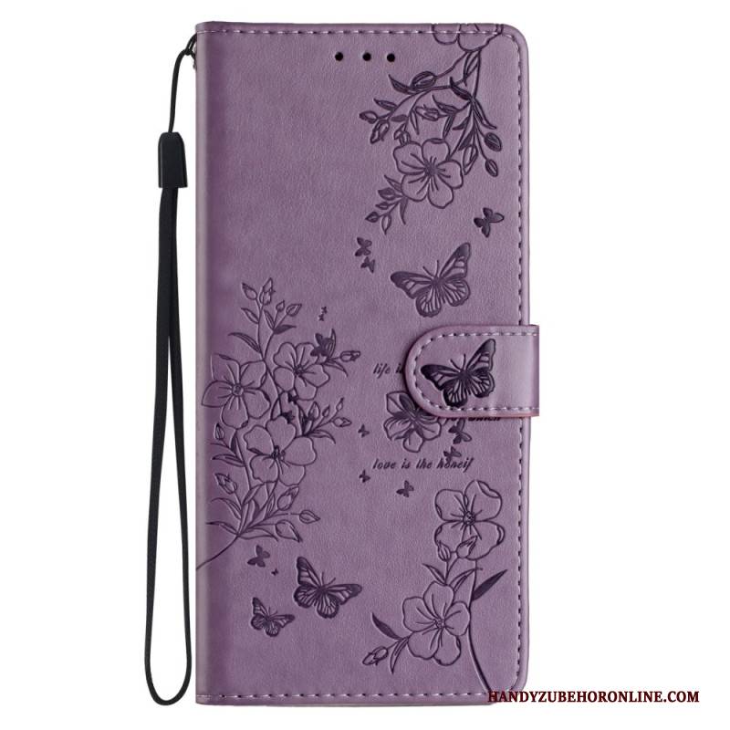 Lederhüllen Oppo Reno 14 Pro 5g Blumenmuster