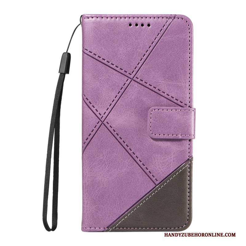 Lederhüllen Oppo Reno 14 Pro 5g Geometrisches Design