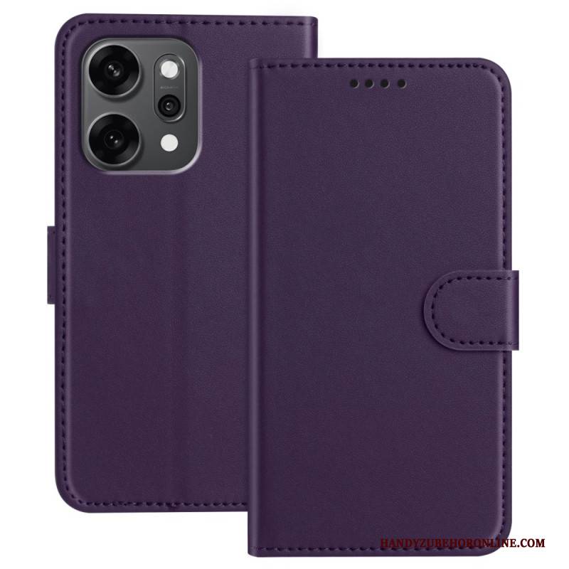 Lederhüllen Oppo Reno 14 Pro 5g Handyhülle Monochrom