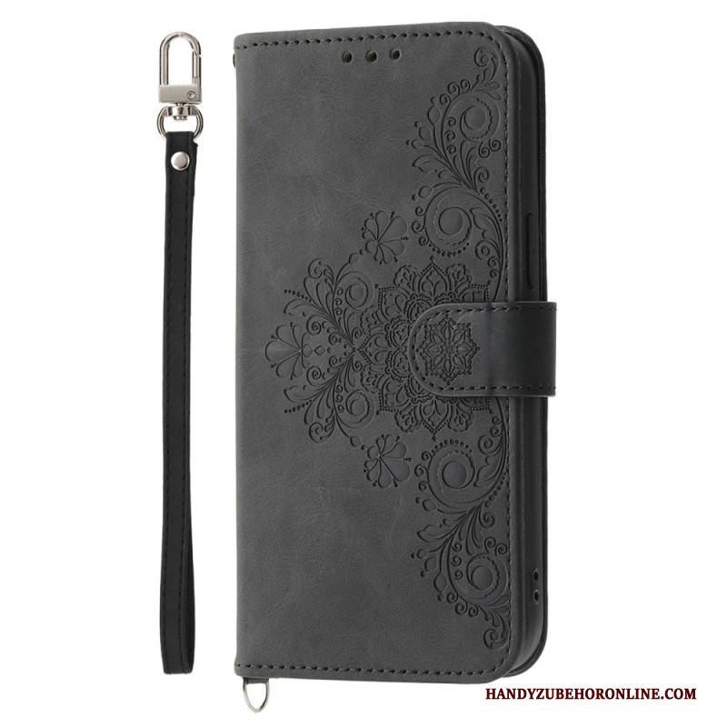 Lederhüllen Oppo Reno 14 Pro 5g Wildlederoptik Mit Riemen Und Schulterriemen