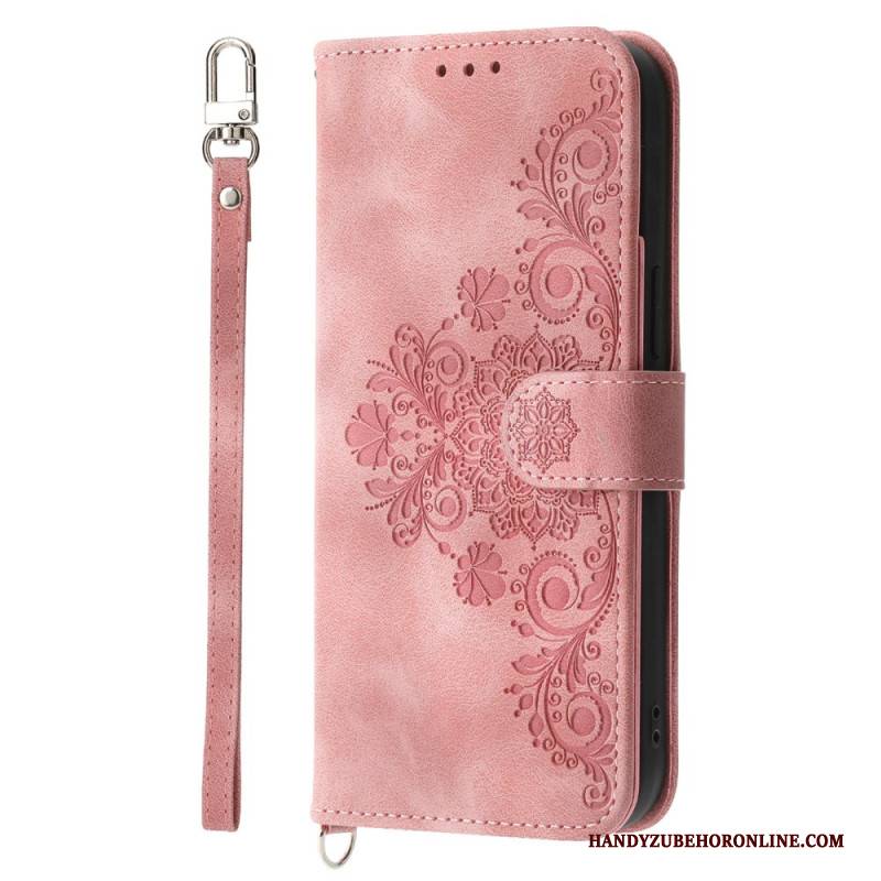 Lederhüllen Oppo Reno 14 Pro 5g Wildlederoptik Mit Riemen Und Schulterriemen