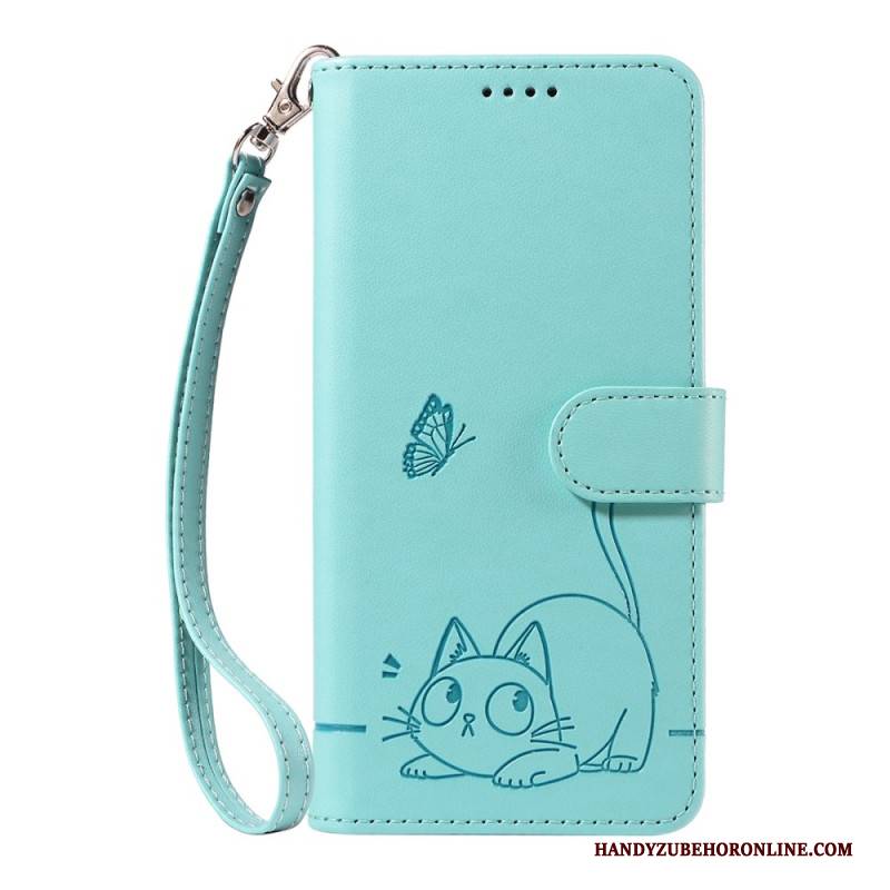 Lederhüllen Oppo Reno 14f 5g Katze