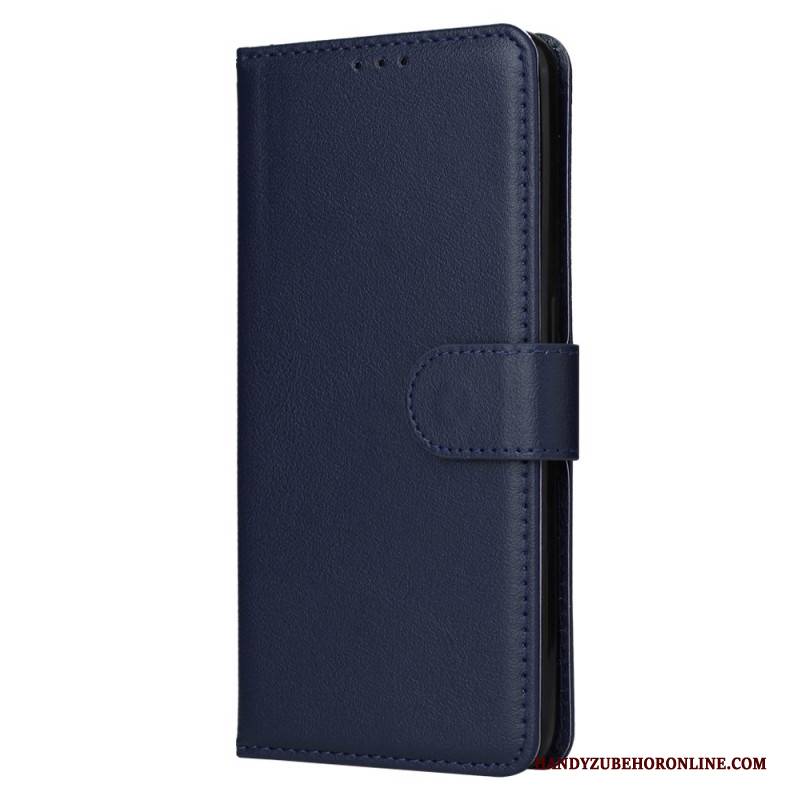 Lederhüllen Realme 14 5g Handyhülle Schlicht Mit Riemen