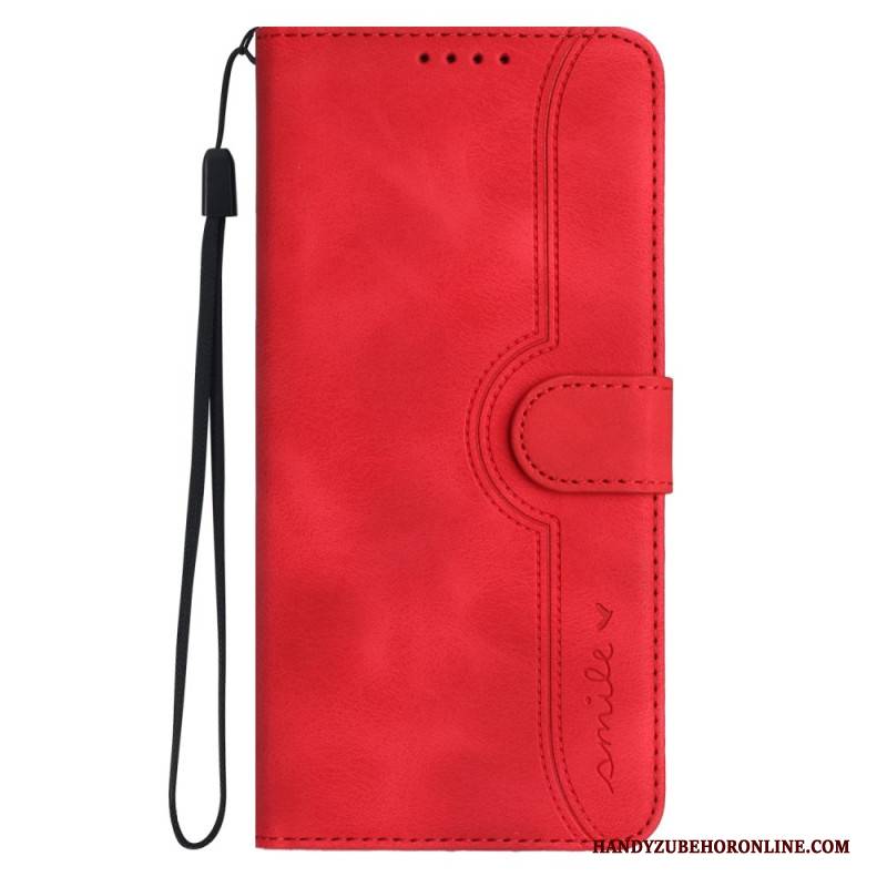 Lederhüllen Realme 14 5g Herzförmiges Lächeln