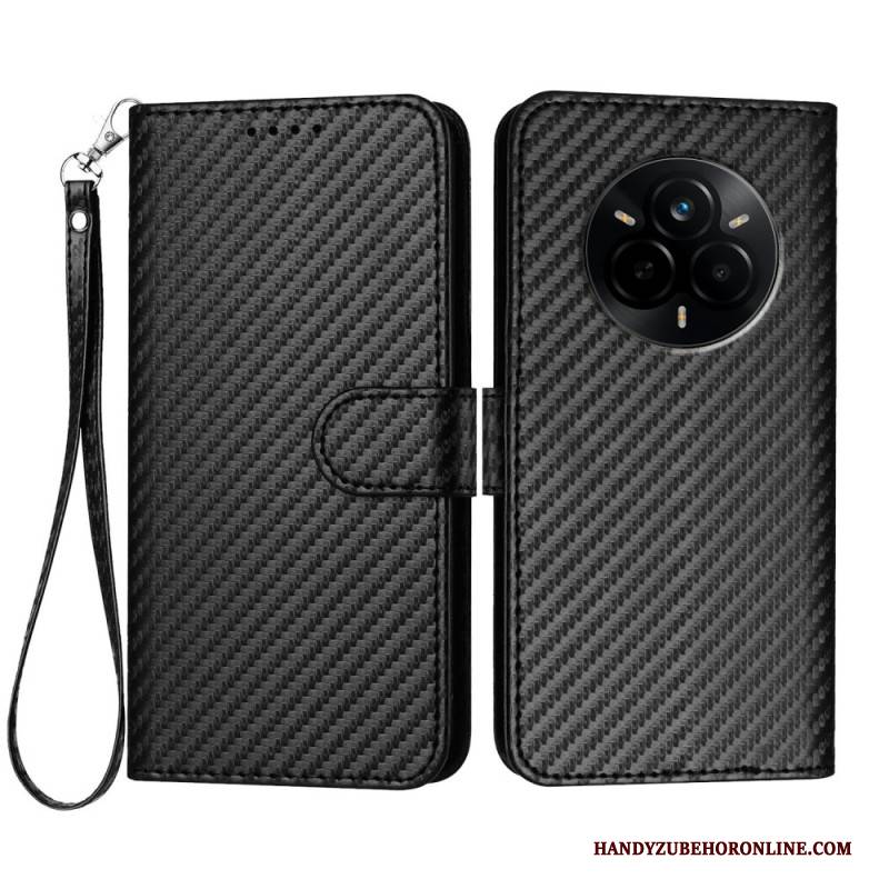 Lederhüllen Realme 14 Pro 5g Carbonfaser