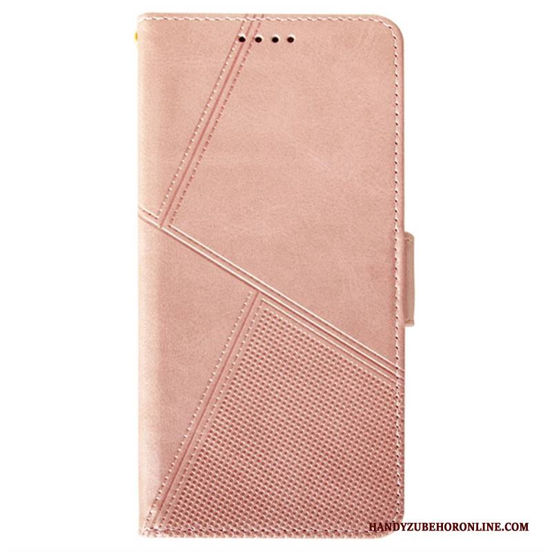 Lederhüllen Realme 14 Pro 5g Handyhülle Idewei-linien