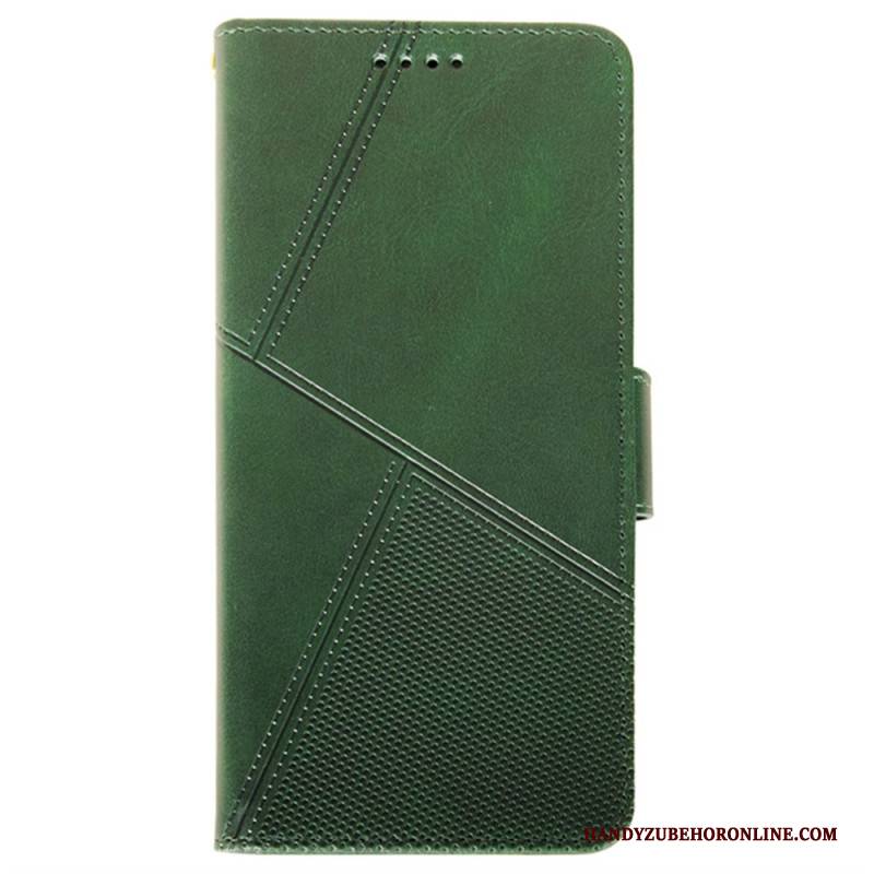 Lederhüllen Realme 14 Pro 5g Handyhülle Idewei-linien