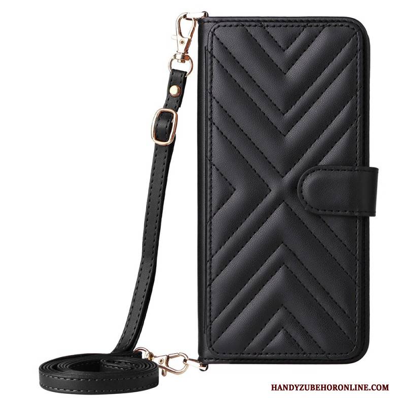 Lederhüllen Realme 14 Pro 5g Handyhülle Premium-version Mit Schultergurt