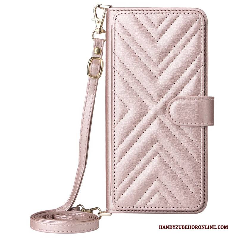 Lederhüllen Realme 14 Pro 5g Handyhülle Premium-version Mit Schultergurt