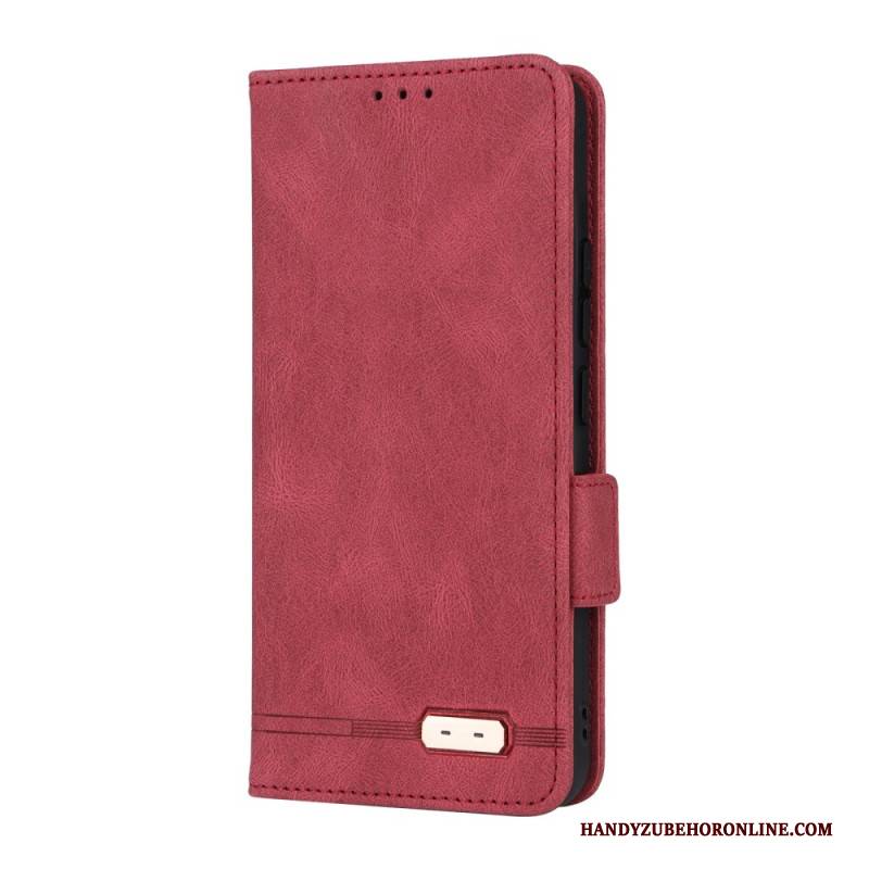 Lederhüllen Realme 14 Pro 5g Handyhülle Retro-wildlederoptik