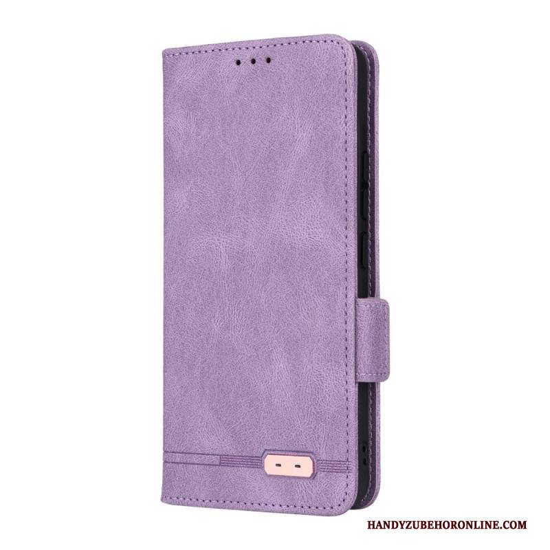 Lederhüllen Realme 14 Pro 5g Handyhülle Retro-wildlederoptik