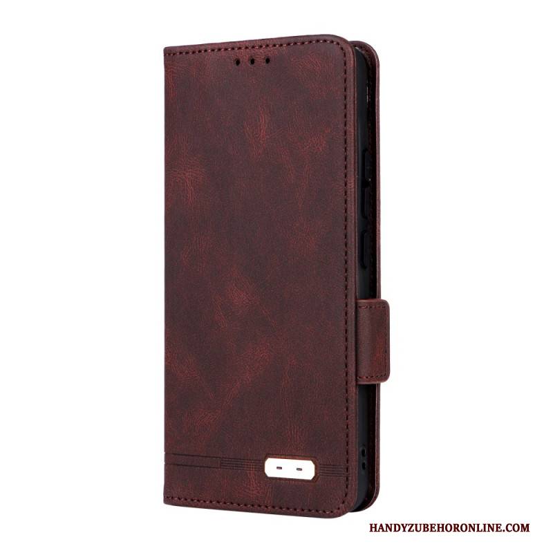 Lederhüllen Realme 14 Pro 5g Handyhülle Retro-wildlederoptik