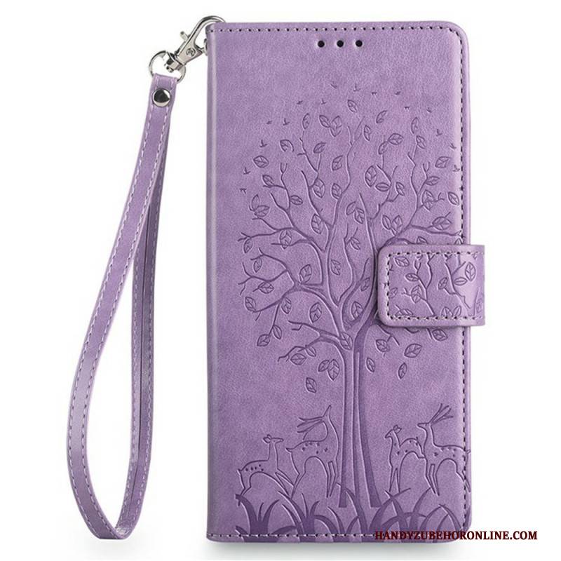 Lederhüllen Realme 14 Pro 5g Hirsch Und Baum