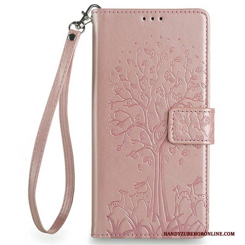 Lederhüllen Realme 14 Pro 5g Hirsch Und Baum