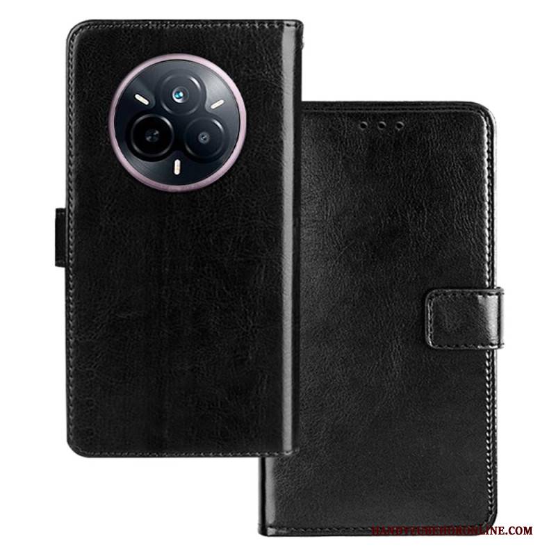 Lederhüllen Realme 14 Pro 5g Idewei-kunstleder