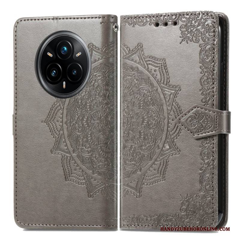 Lederhüllen Realme 14 Pro 5g Sonnenmandala