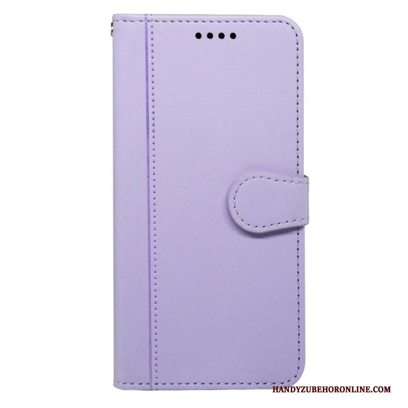 Lederhüllen Realme 14 Pro Plus 5g Handyhülle Elegantes Armband