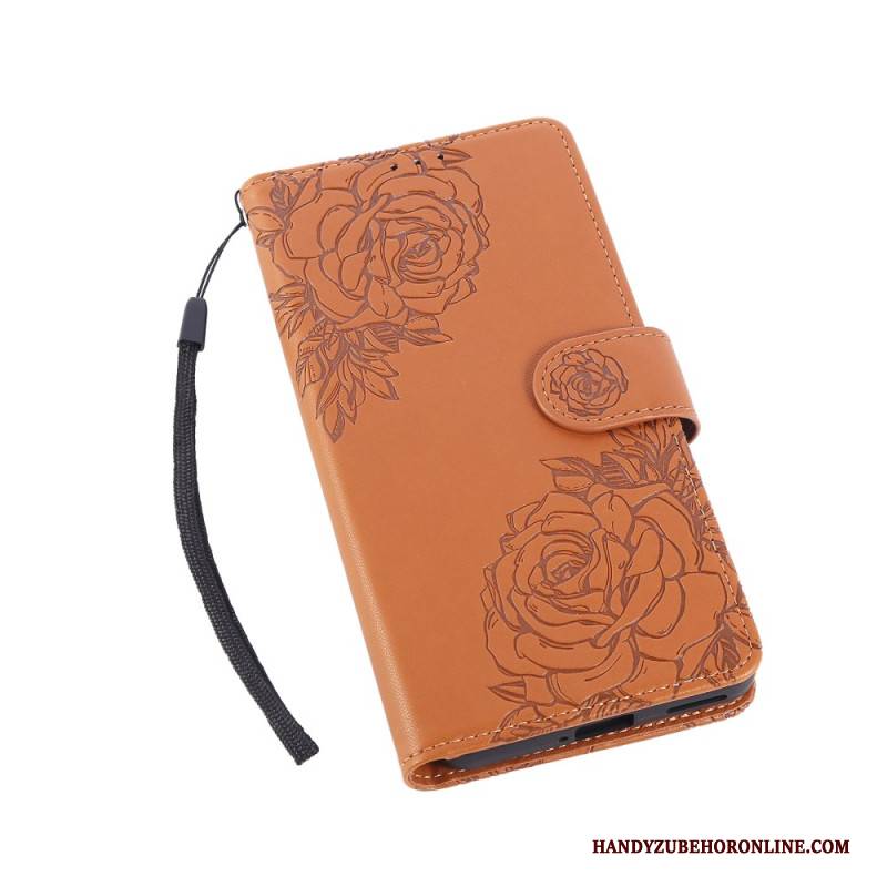 Lederhüllen Realme 14 Pro Plus 5g Handyhülle Spitzenmuster