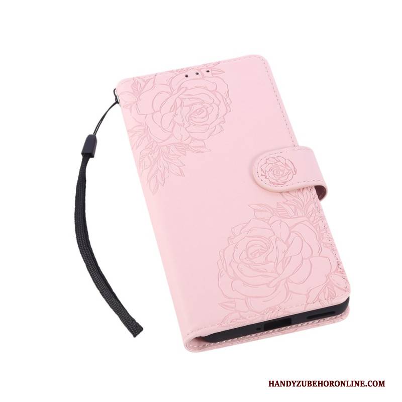 Lederhüllen Realme 14 Pro Plus 5g Handyhülle Spitzenmuster