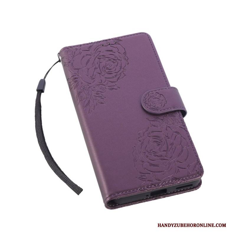 Lederhüllen Realme 14 Pro Plus 5g Handyhülle Spitzenmuster