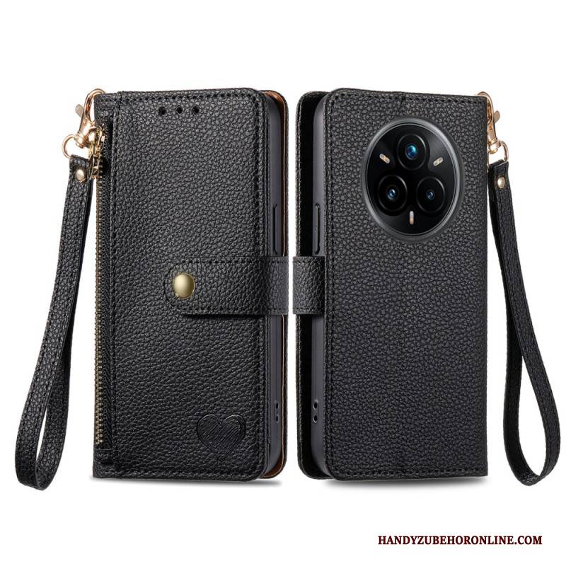 Lederhüllen Realme 14 Pro Plus 5g Münzgeldbörse Mit Rfid-schutz