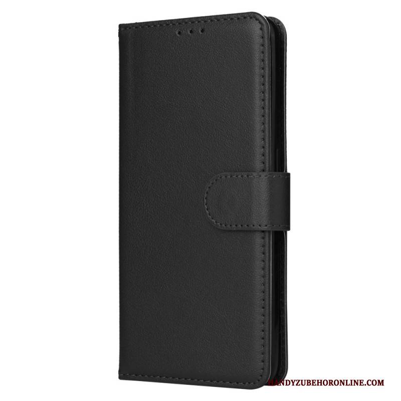 Lederhüllen Realme 14t 5g Glatter Riemen